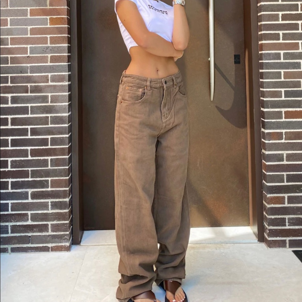 Motel Parallel Jeans Rich Brown